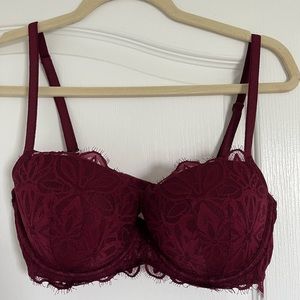 Victoria’s Secret PINK lace bra, 34D